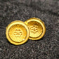 Elegant Gold-Plated Pasha Earrings – Timeless Luxury & Charm - Mirpur Jewelry City 
