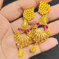 Elegant Gold-Plated Earrings – Timeless Luxury - Mirpur Jewelry City 