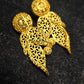 Elegant Gold-Plated Earrings – Timeless Luxury - Mirpur Jewelry City 