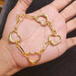 Gold-Plated Fashion Bracelet – Elegant Imitation Jewelry - Mirpur Jewelry City 