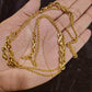 Elegant 28-Inch Gold-Plated Chain – Timeless Shine & Durability - Mirpur Jewelry City 