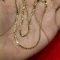 Elegant 12-Inch Gold-Plated Chain – Timeless Shine & Durability - Mirpur Jewelry City 