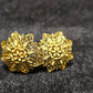 Elegant Gold-Plated Pasha Earrings – Timeless Luxury & Charm - Mirpur Jewelry City 