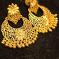 Elegant Gold-Plated Earrings – Timeless Luxury - Mirpur Jewelry City 
