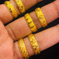 Exclusive 24k Gold polish Ring.Same As Gold Look Mirpur Jewelry City